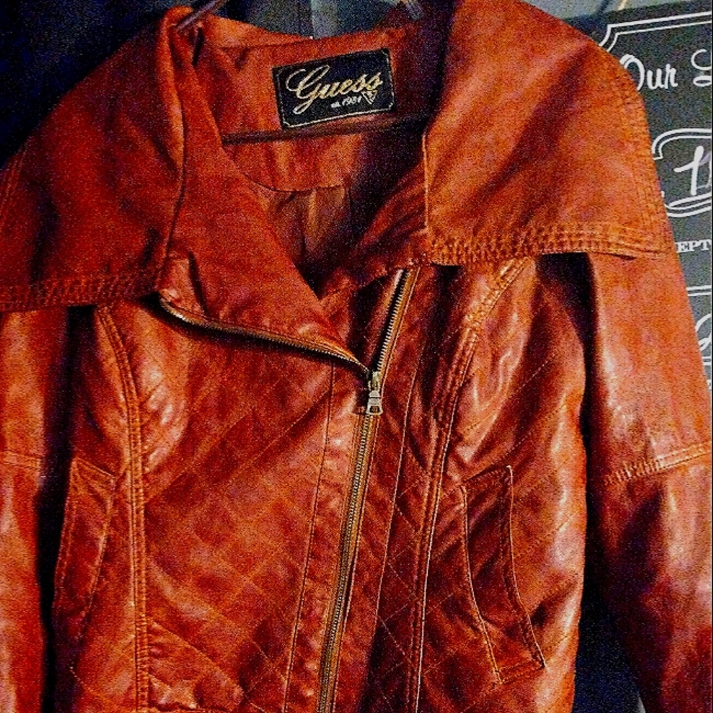 Leather jacket